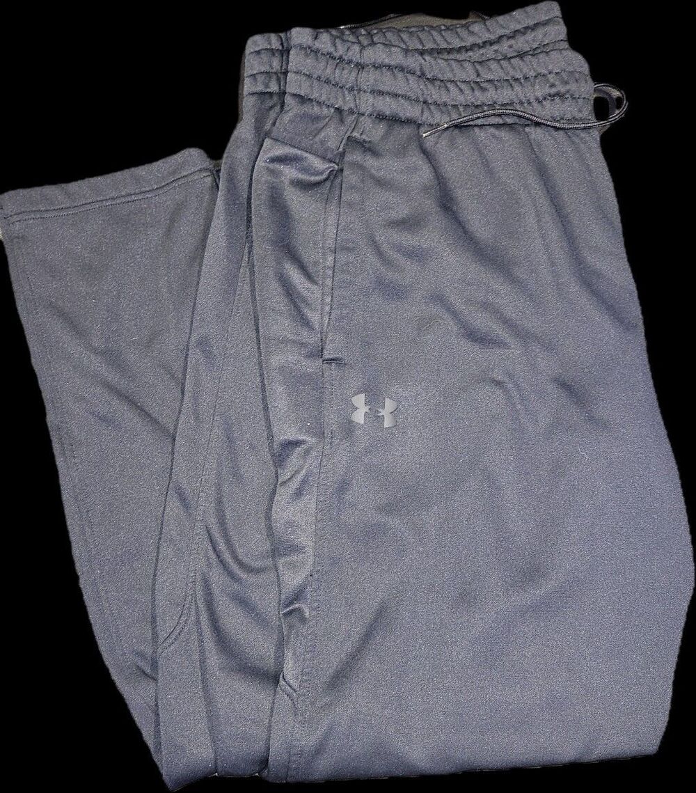 Mens Black UnderArmour Sweatpants XXL